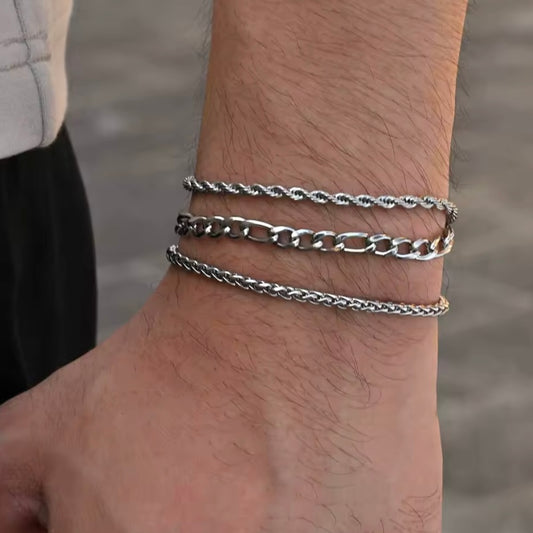 Hermie Herenarmbanden 3-pcs