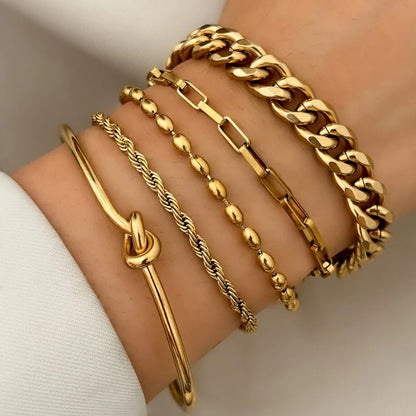 StainlessStyle™ Roestvrijstalen Armbanden Set