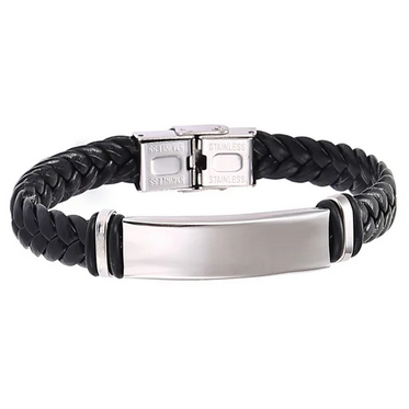 Bracelet en cuir WrapoSteel™