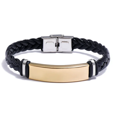 Bracelet en cuir WrapoSteel™