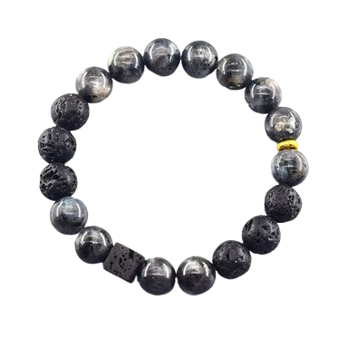 Bracelet en pierre de lave volcanique VulkaStone™