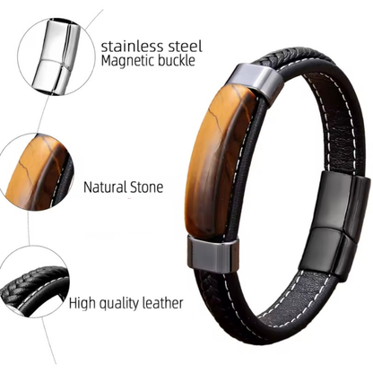 tiger eye stone armband